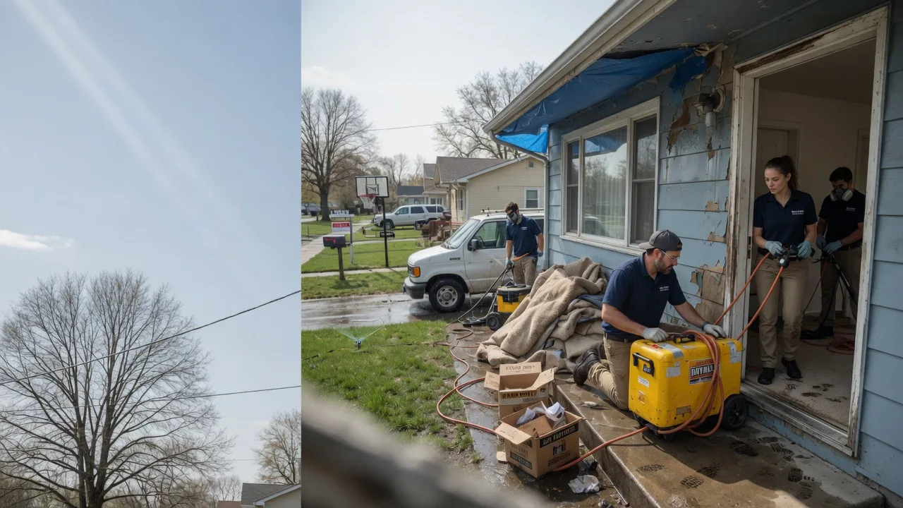 Basement Flood Cleanup in Outlook, WA near me
